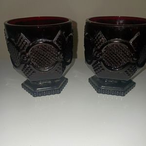 Short vintage goblets